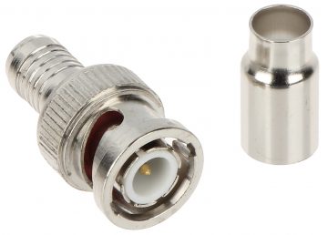 KLEMMIPISK BNC-W/CRIMP-RG59*P100 KLEMMIPISK BNC-W/CRIMP-RG59*P100